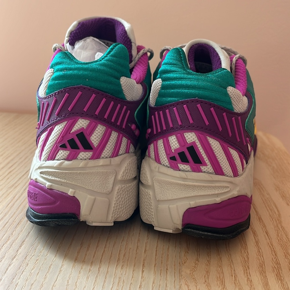 NIB ADIDAS Torsion Trdc Clear Brown Glory Green Women's Sneaker Sz 9.5 - Picture 6 of 12